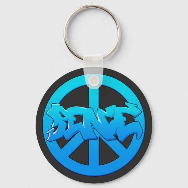 Eternal Lyphe Peace Key Ring (Front)