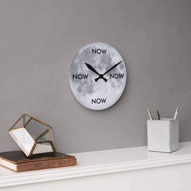 Eternal Now Moon Clock (Office)