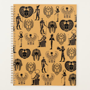 Eternal Sands: Egyptian Antique Elegance for Time Planner