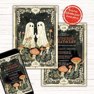 Eternal Soulmates 2   Tarot Wedding Invitation