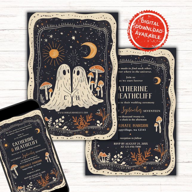 Eternal Soulmates 3 Wedding Invitation (Creator Uploaded)