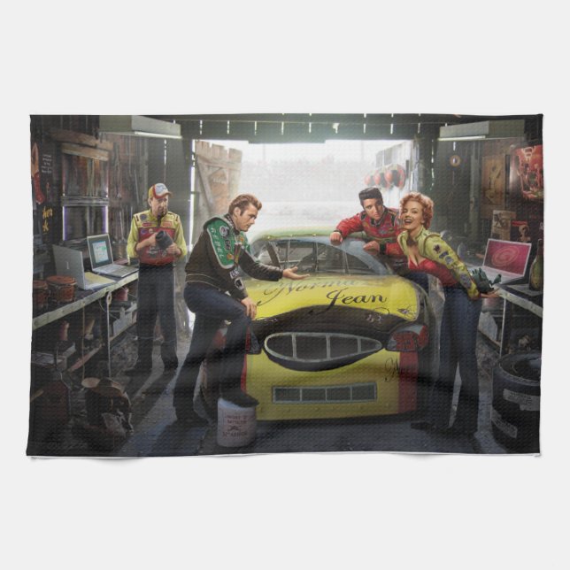 Eternal Speedway 2 Tea Towel (Horizontal)