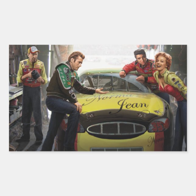 Eternal Speedway Rectangular Sticker (Front)