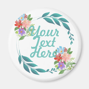 Eternal Spring Colours & Flowers Magnet