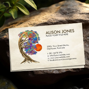 Eternal Transformation - Bonsai Butterfly Spirit Business Card