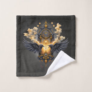 Eternal Witnesses – Clock of Crimson Fate.  Bath Towel Set