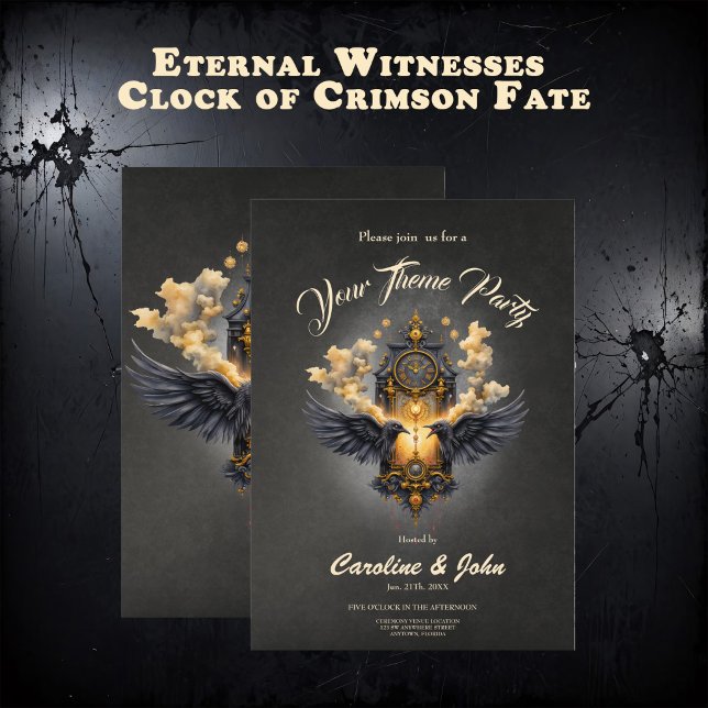Eternal Witnesses – Clock of Crimson Fate.  Invitation (Creator Uploaded)