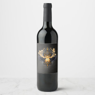 Eternal Witnesses – Clock of Crimson Fate.  Wine Label
