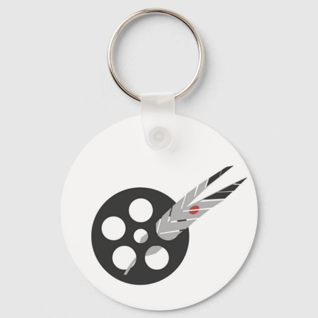 EternalFeather Circular Keychain (Front)