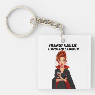 Eternally Flawless Vampire Ms Sass Key Ring