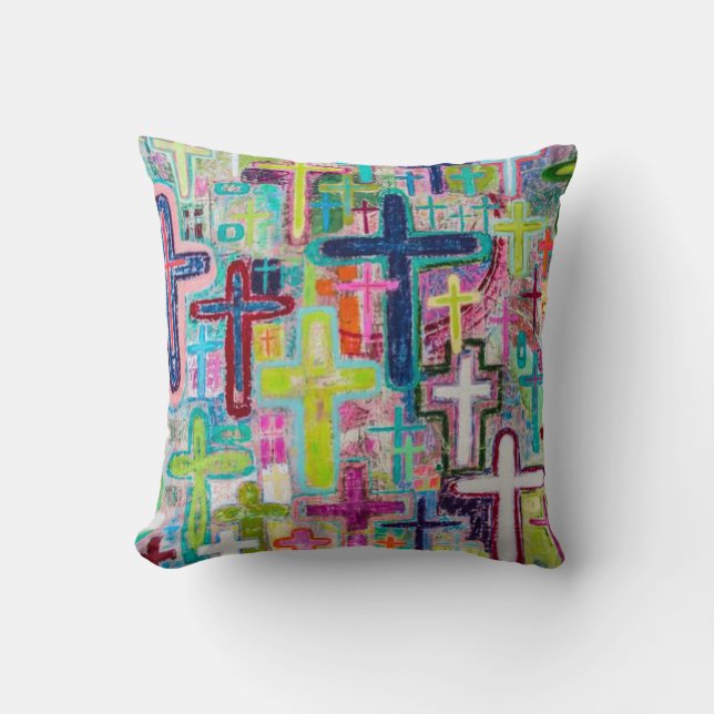 Eternity 16 x 16 Poly Throw Pillow (Front)