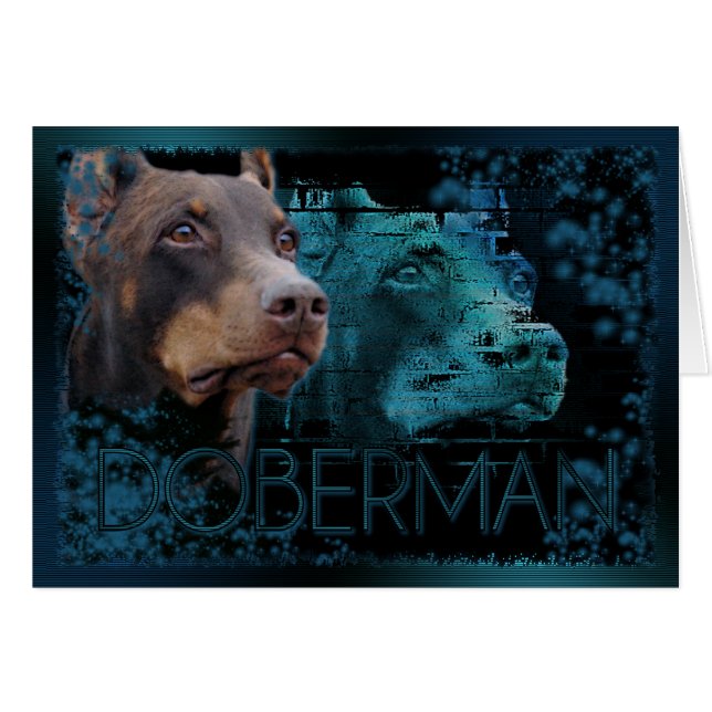 Eternity - Doberman (Front Horizontal)