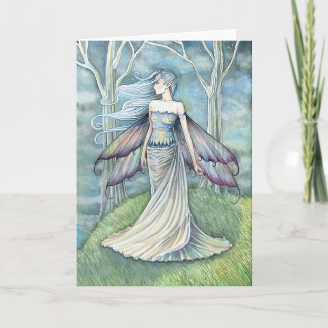 Eternity Fairy Greeting Card by Molly Harrison (Front)