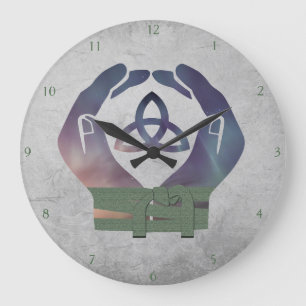 Eternity Handfasting Clock for Pagan Couples