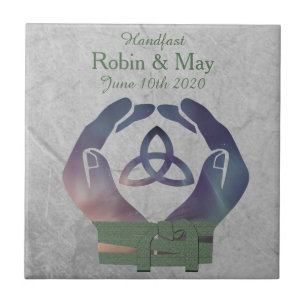 Eternity Handfasting Keepsake Tile Gift