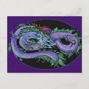 Eternity Oriental Dragon Postcard