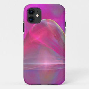 Eternity Pink Abstract Art case for iPhone