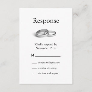 Eternity RSVP Card