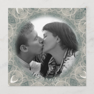 Eternity Swan Wedding Invitation