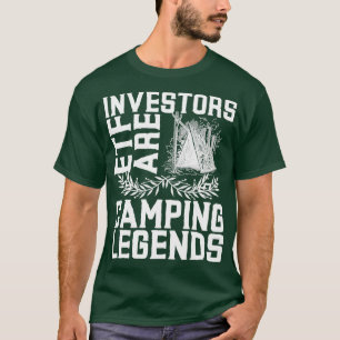 ETF Investors Camping Legends In Tents 2 T-Shirt