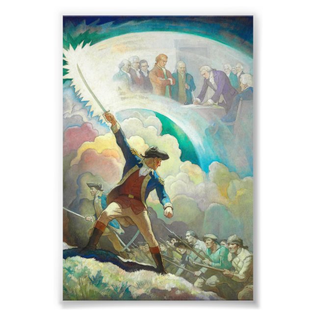 Ethan Allen, Forerunner of Independence by Wyeth Photo Print (Front)