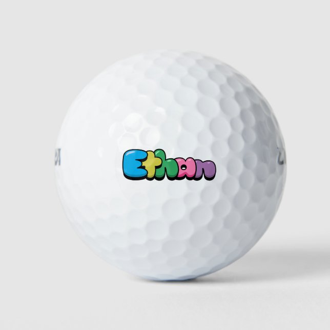 Ethan Golf Balls (Front)