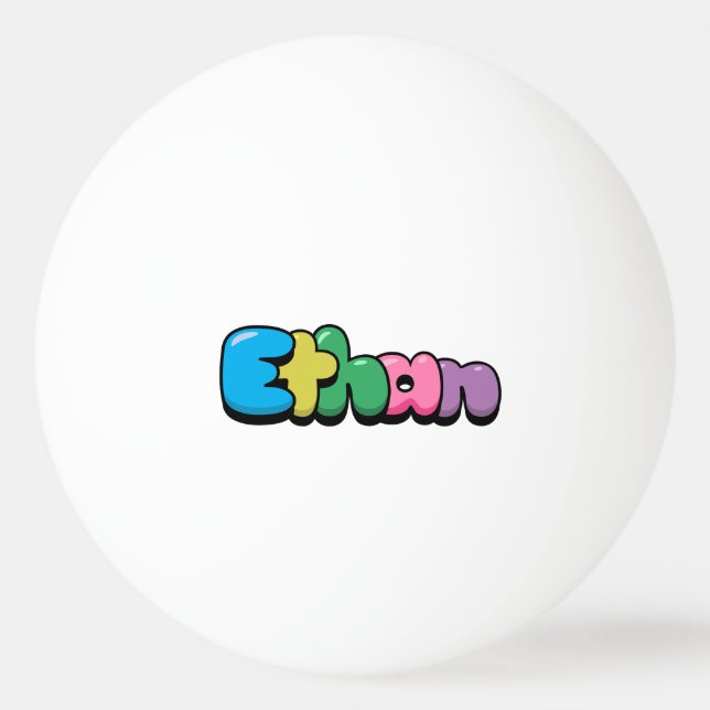 Ethan Ping Pong Ball (Front)