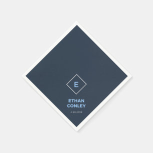 Ethan's Bar Mitzvah Cocktail Napkin