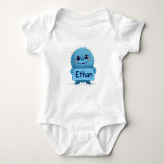 Ethan's Epic Monster Adventure Baby Bodysuit