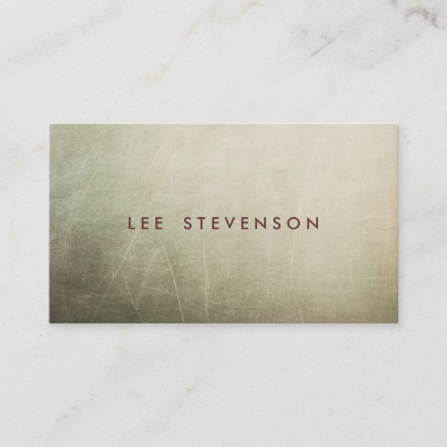 Ethereal Abstract Background Creative Profession Business Card (Front)