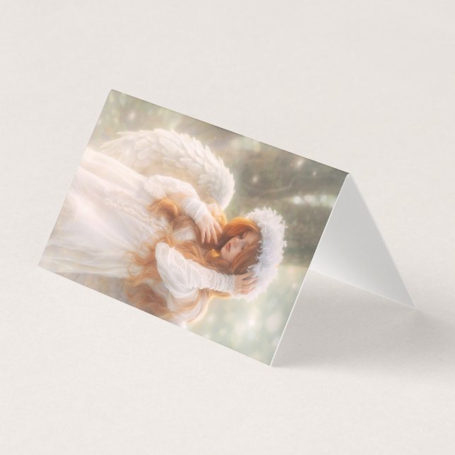 Ethereal Angel in the Forest (Front)