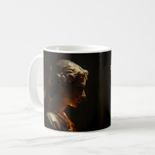 Ethereal Angelic Putti Art Sculpture Coffee Mug