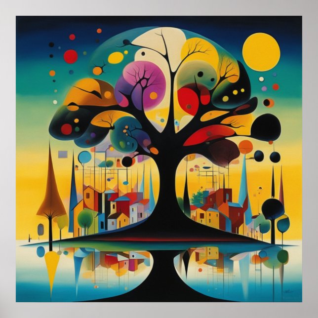 Ethereal Arboretum - Printable Wall Art Design (Front)