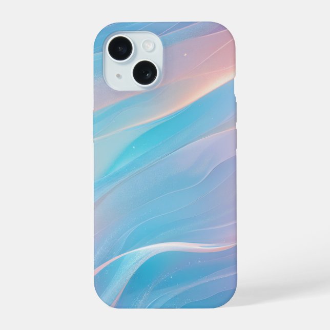 Ethereal Aurora and Shimmering Light Phone Case (Back)