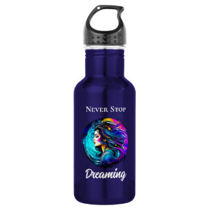 Ethereal Beautiful Woman Never Stop Dreaming 532 Ml Water Bottle