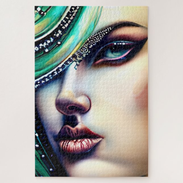 Ethereal Beauty Sparkly Jewels  Jigsaw Puzzle (Vertical)