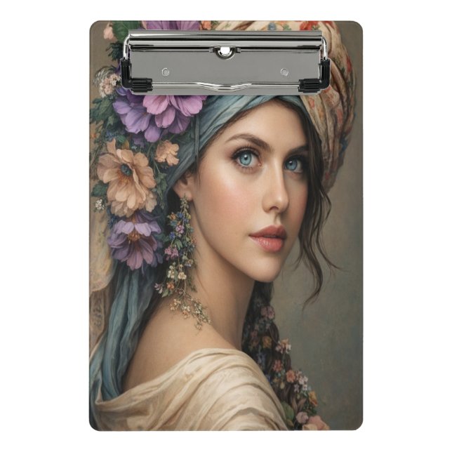 Ethereal Bloom Mini Clipboard (Front)