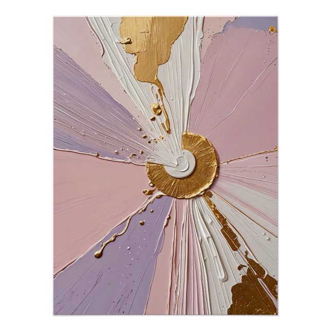 Ethereal Bloom Poster (Front)