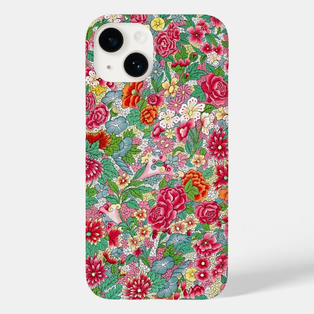 Ethereal Blossoms: A Journey Through Time Case-Mate iPhone Case (Back)