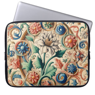 Ethereal Blossoms in Harmony Laptop Sleeve