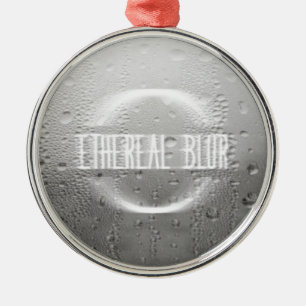 ethereal blur metal tree decoration