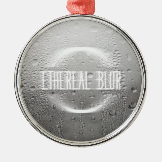 ethereal blur metal tree decoration (Front)