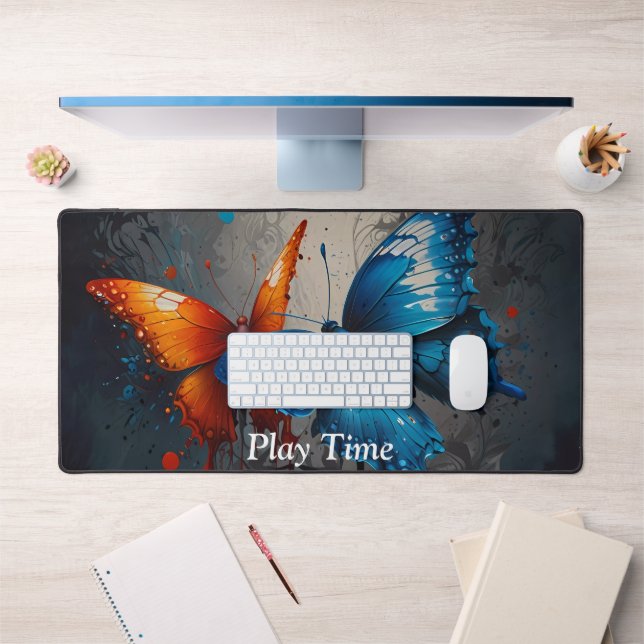 Ethereal Butterfly Dance Work Space  Desk Mat (Office 1)