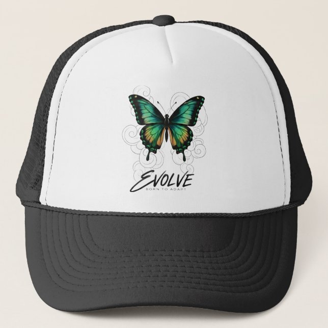 Ethereal Butterfly "EVOLVE Trucker Hat (Front)