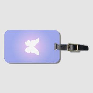 Ethereal Butterfly Glow Luggage Tag