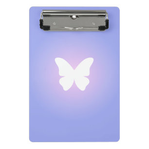 Ethereal Butterfly Glow Mini Clipboard