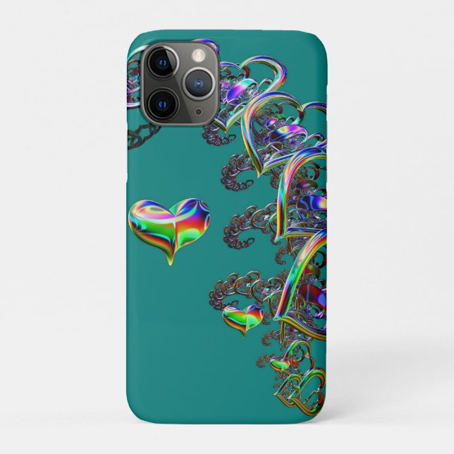 Ethereal Cascade of Hearts  Case-Mate iPhone Case (Back)