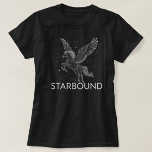 Ethereal Celestial Pegasus - "Starbound" Cosmic  T-Shirt