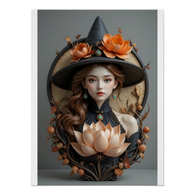 Ethereal Ceramic Maiden Poster (Front)
