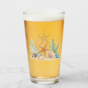 Ethereal Coastal Romance Wedding Glass